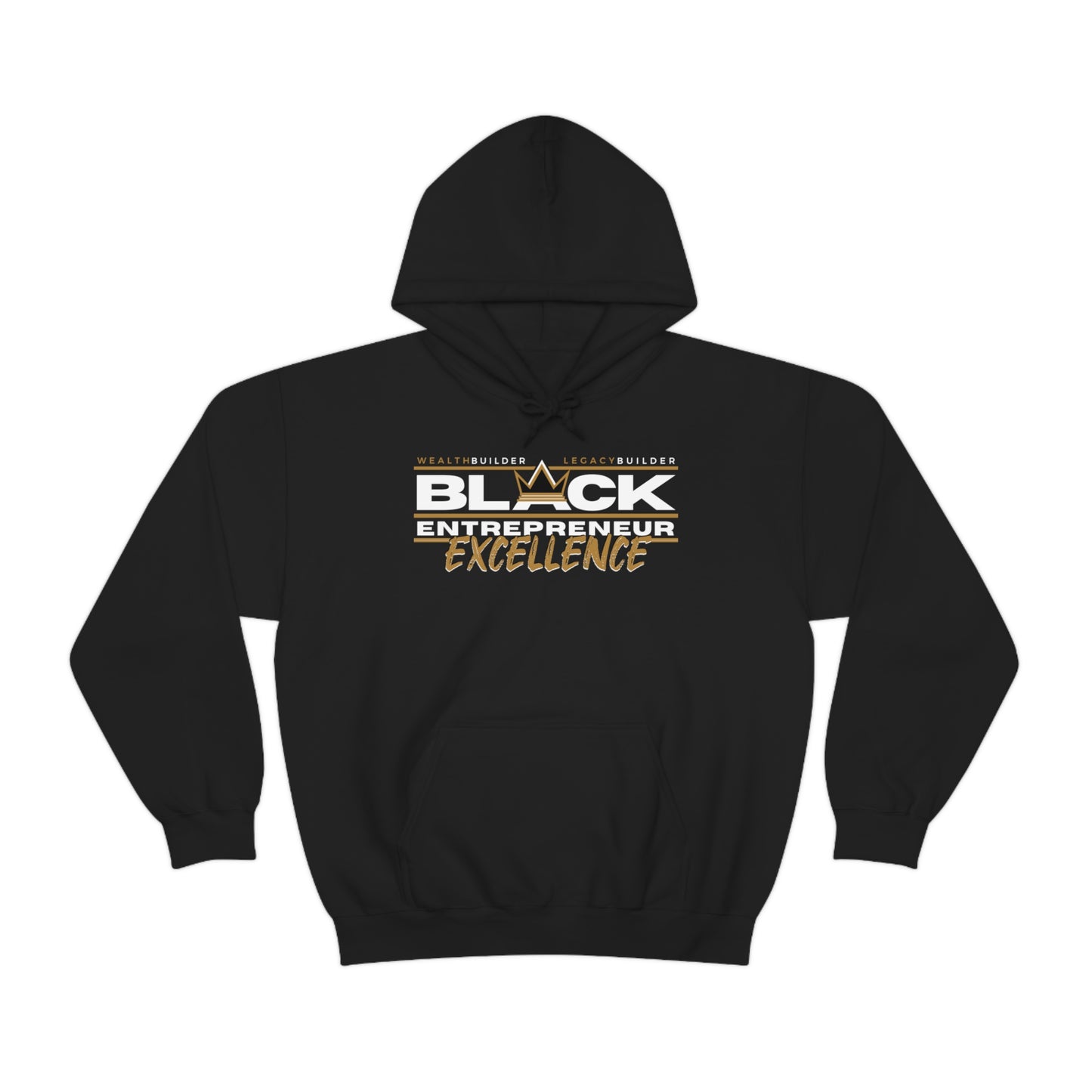 Black Entrepreneur Excellence Unisex Heavy Blend Hoodie Black
