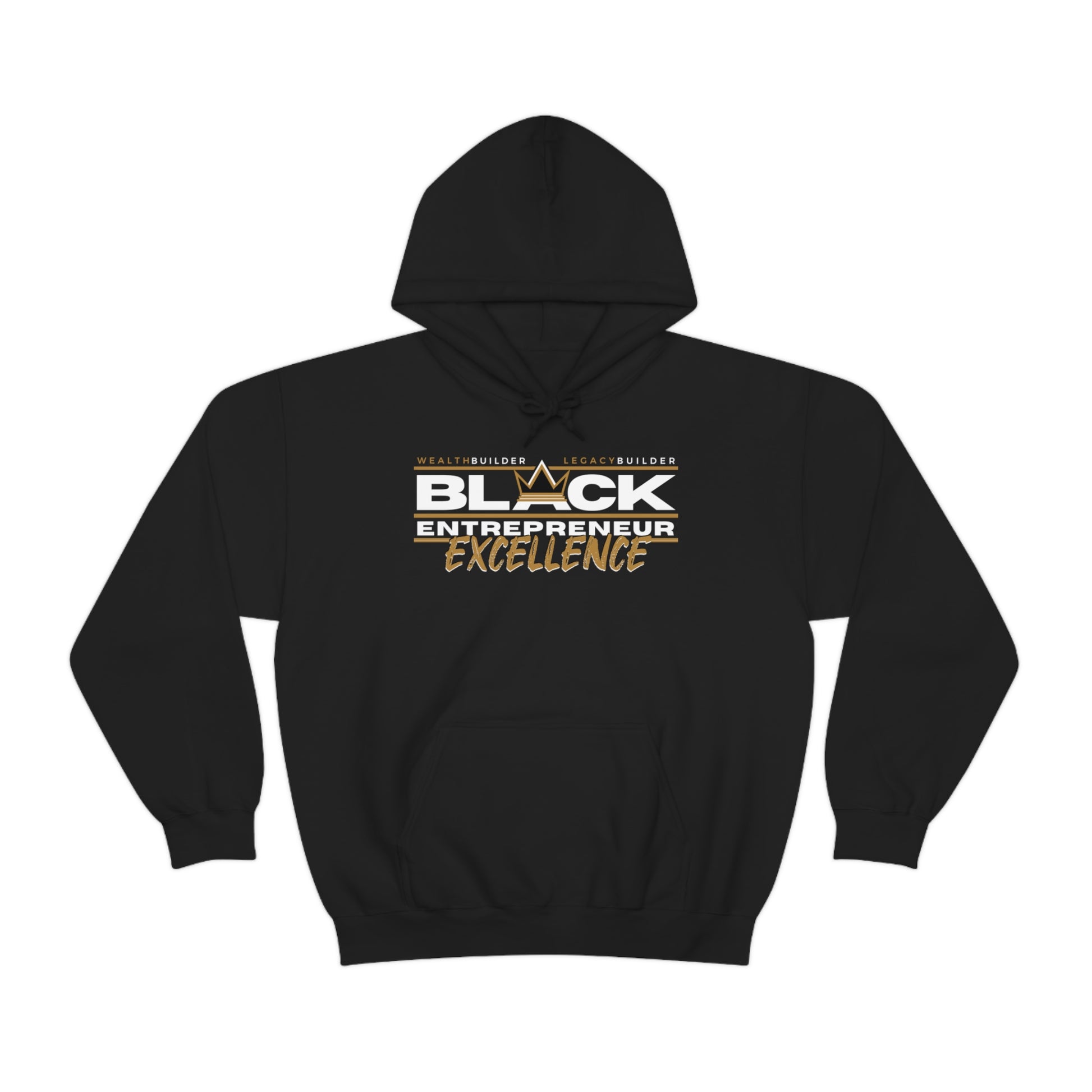 Black Entrepreneur Excellence Unisex Heavy Blend Hoodie Black