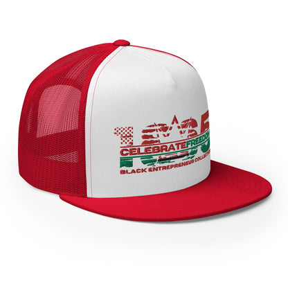 1865 'Celebrate Freedom' Trucker Cap Red White