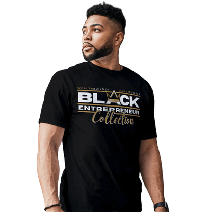'Black Entrepreneur' Collection Premium Short Sleeve T-Shirt Black