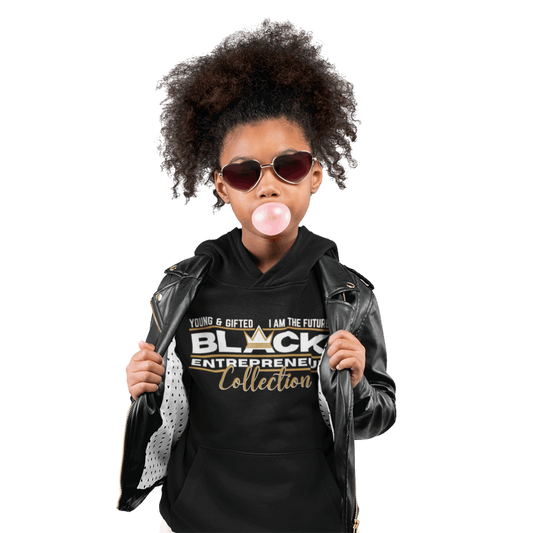 Black Entrepreneur Collection | Young & Gifted/I Am the Future Youth Hoodie