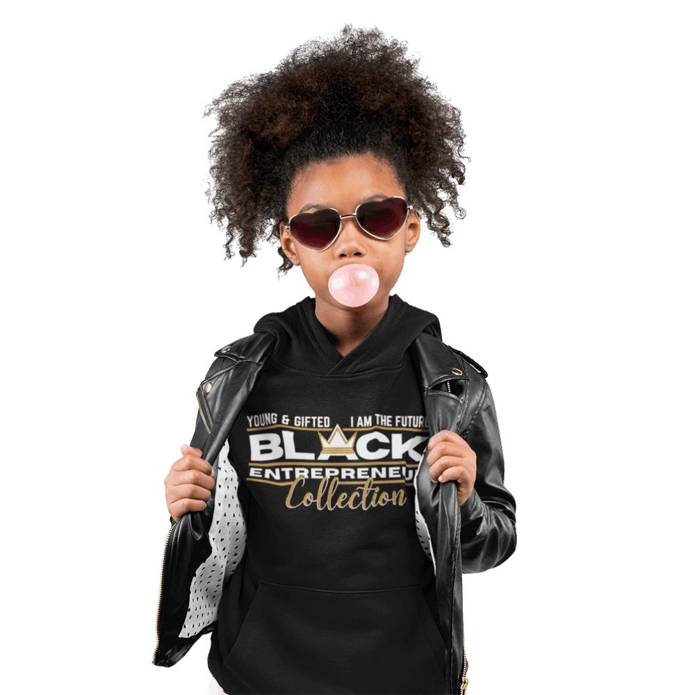 Black Entrepreneur Collection | Young & Gifted/I Am the Future Youth Hoodie