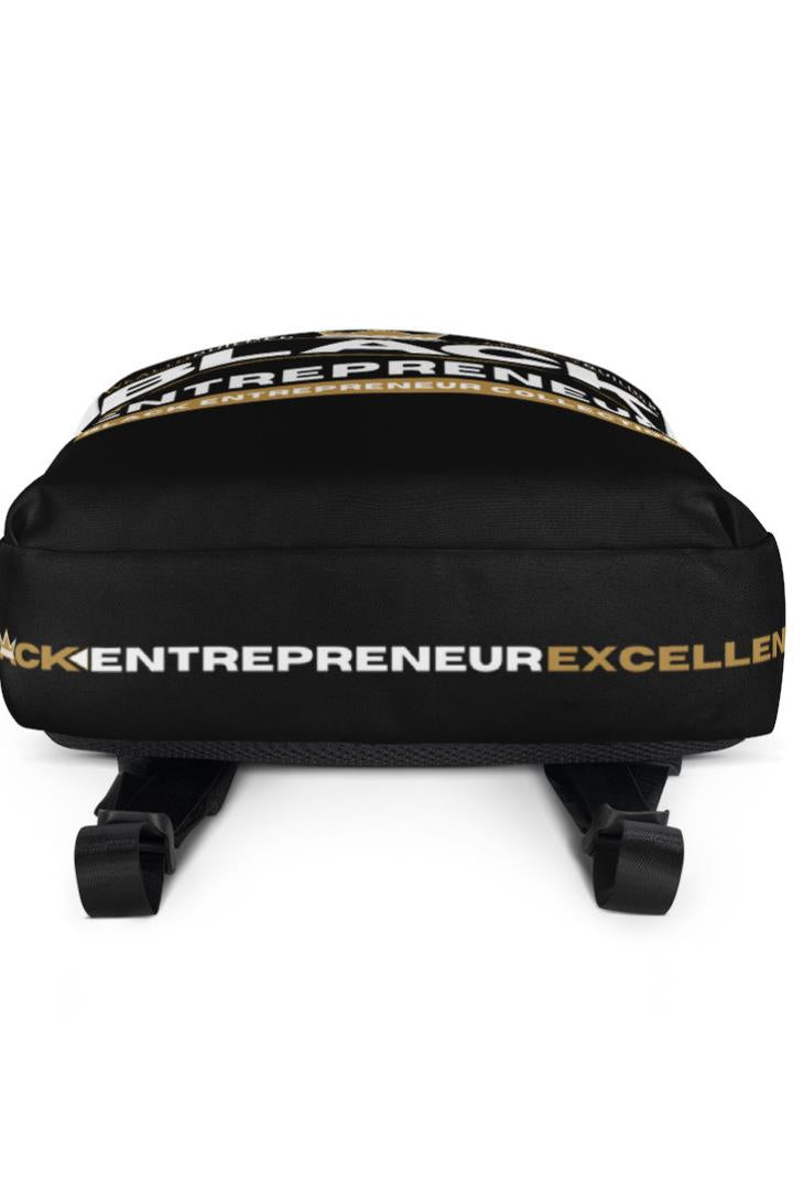 'Black Entrepreneur' Backpack - Signature Crown Logo