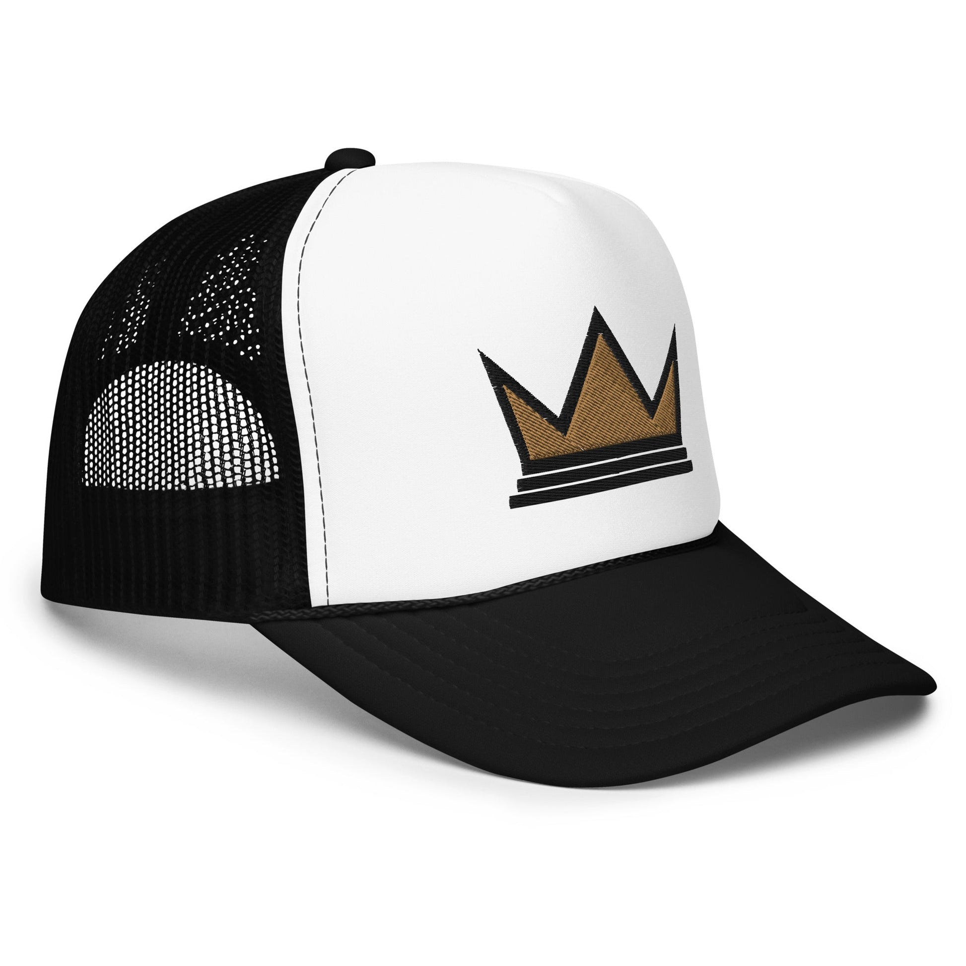 Black Entrepreneur Collection Signature Crown Foam Trucker Hat