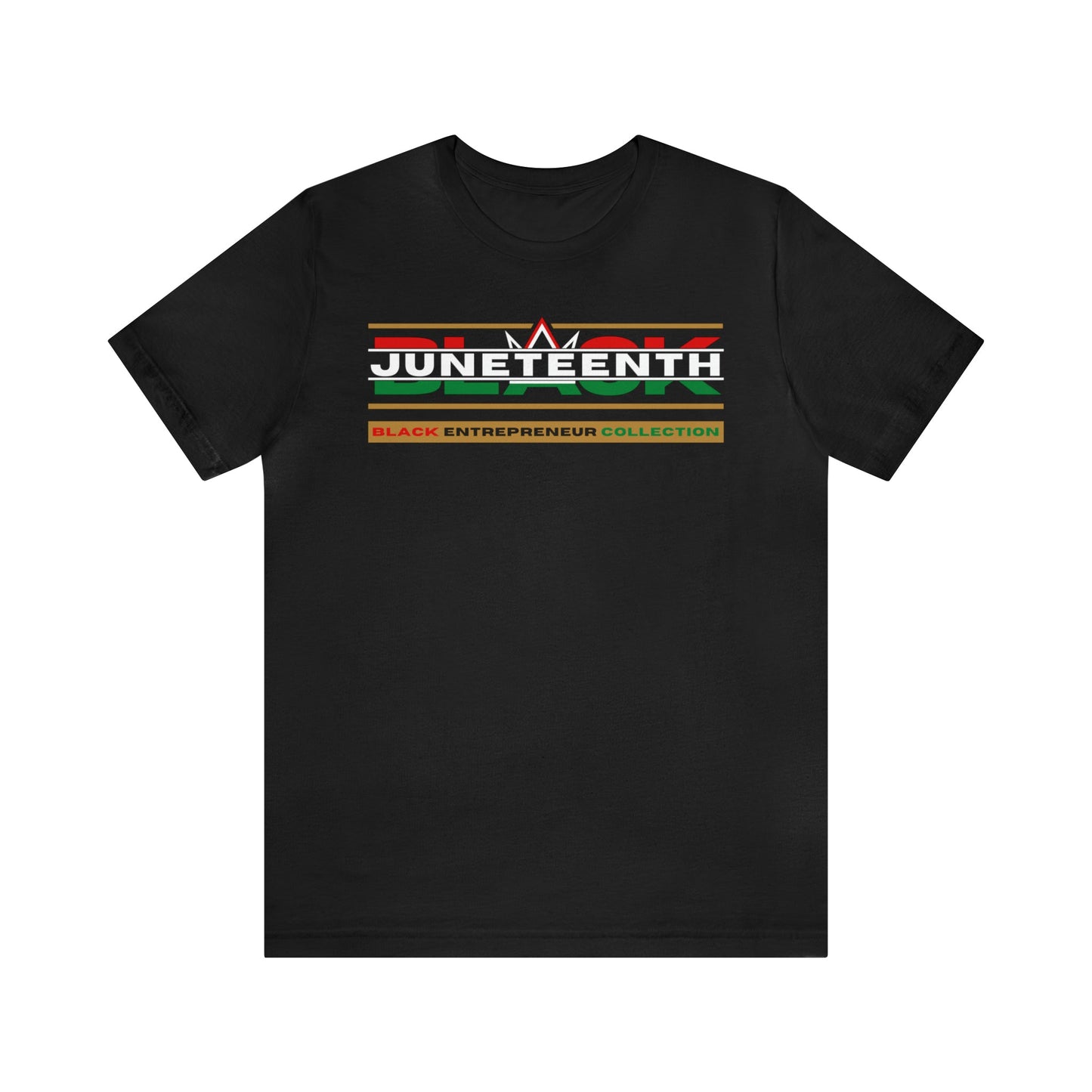 RBG BLACK JUNETEENTH Short Sleeve Premium T-Shirt Black White